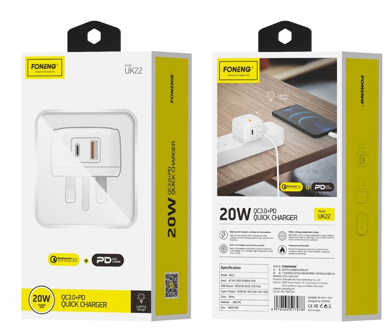 FONENG UK22 + MICRO CABLE