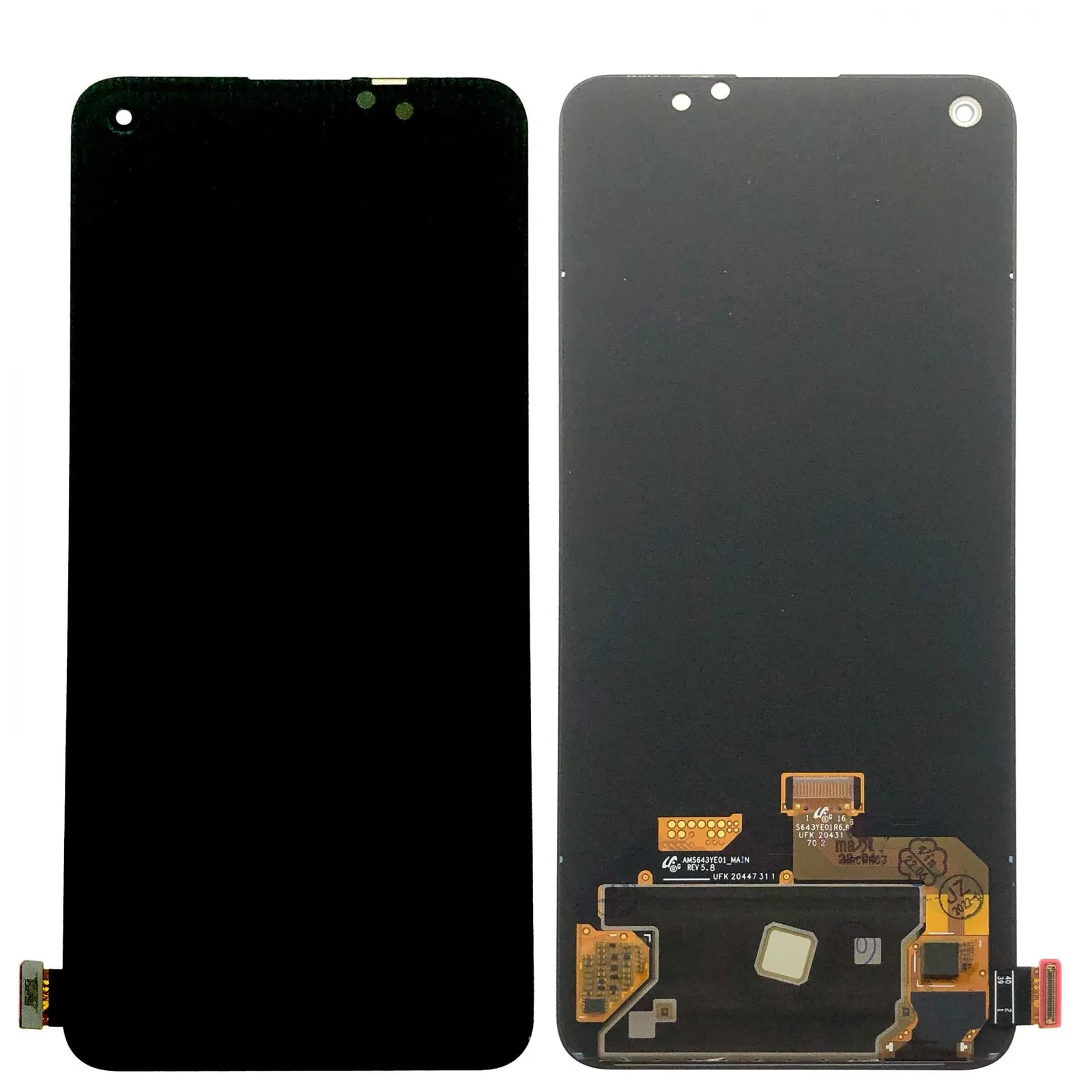 Oppo Reno 5 (4G,5G)/Reno 6 (4G,5G)/ Find X3 Lite/OnePlus Nord CE-5G/Nord 2T LCD oled